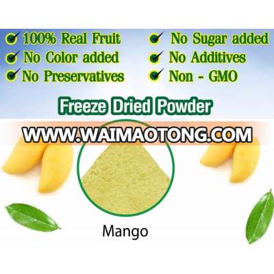 High Quality FD Nam Duk Mai Mango powder : 100% Dried mango powder .