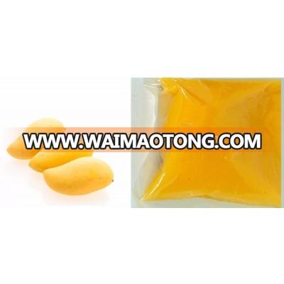 FROZEN MANGO PUREE . MANGO PUREE 100% . MANGO FRUIT PUREES