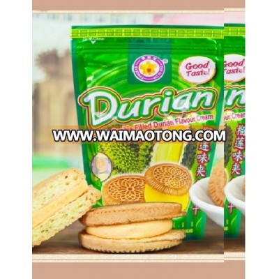 Thai Ao Chi's Sandwich Cookie Filled With Durian Cream from Thailand